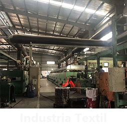 Válvulas y actuadores neumáticos para maquinaria textil.